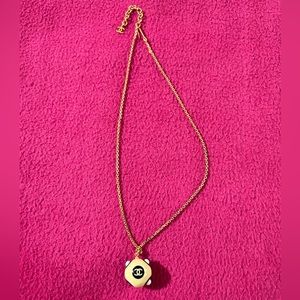 Chanel CC Ball Pendant Necklace
